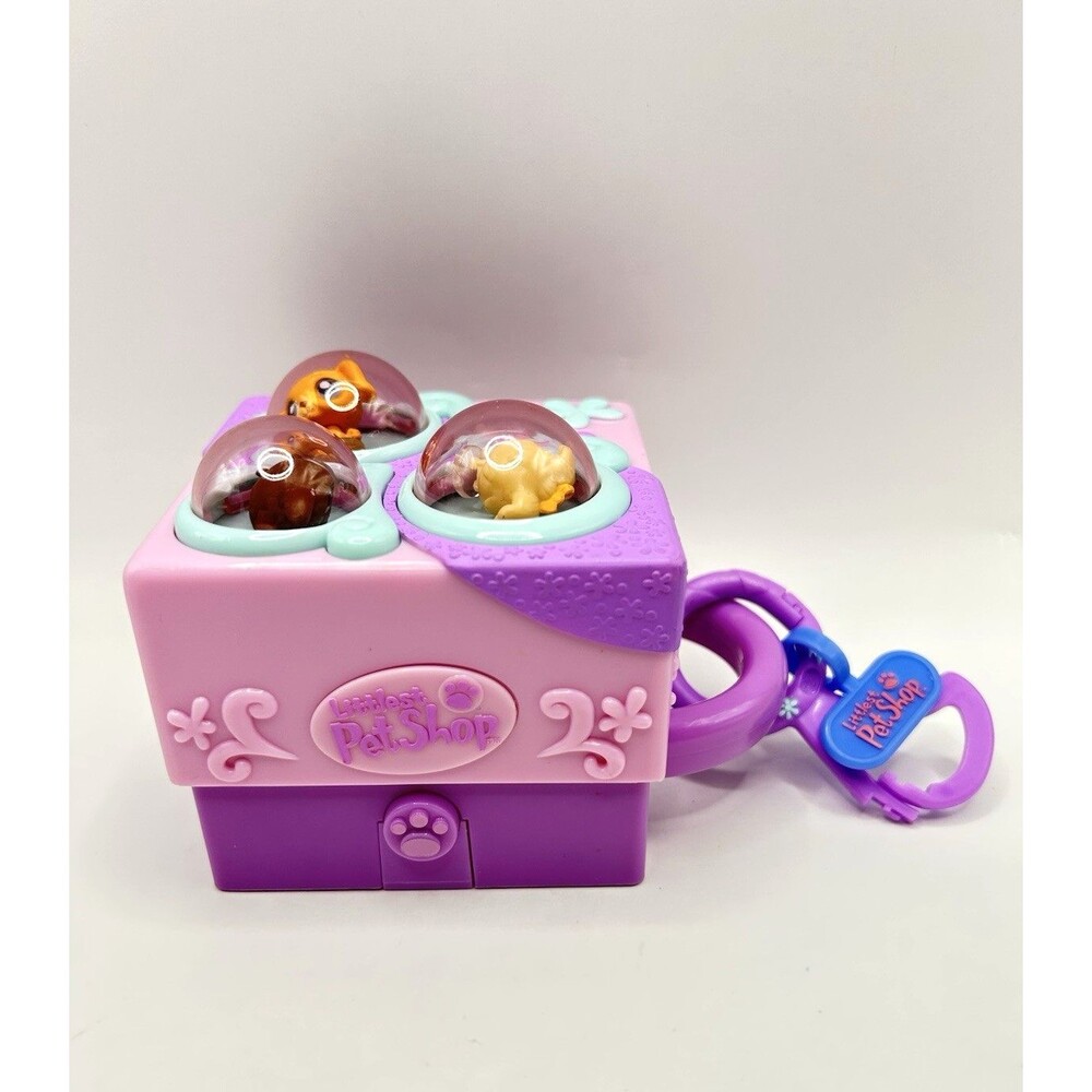 Littlest Pet Shop LPS Teeniest Tiniest Pop-Up Play Set Puppy Dogs Pups Authentic - Picture 3 of 16